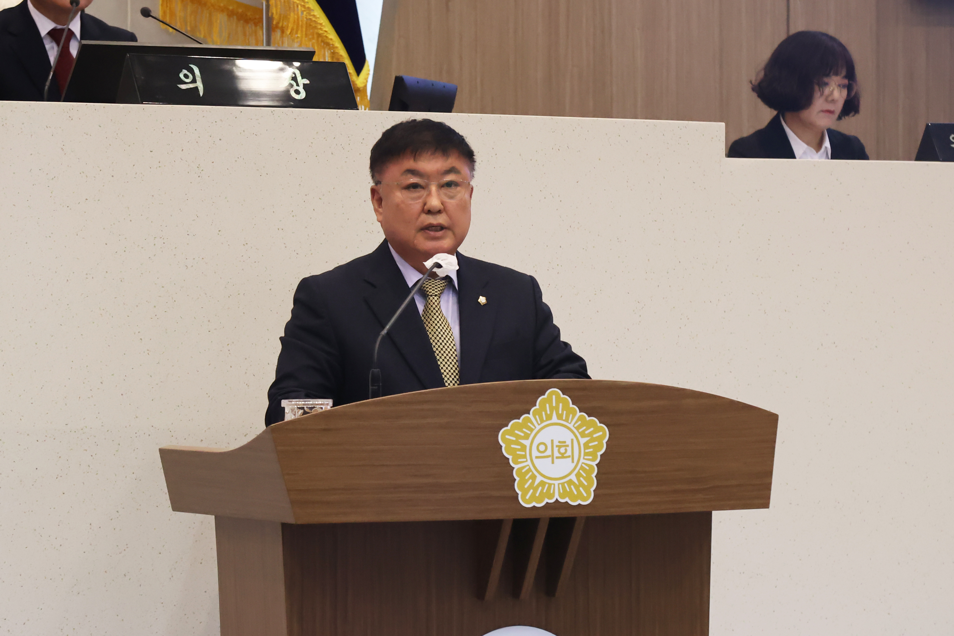 당진시의회, 심의수 의원 5분 자유발언