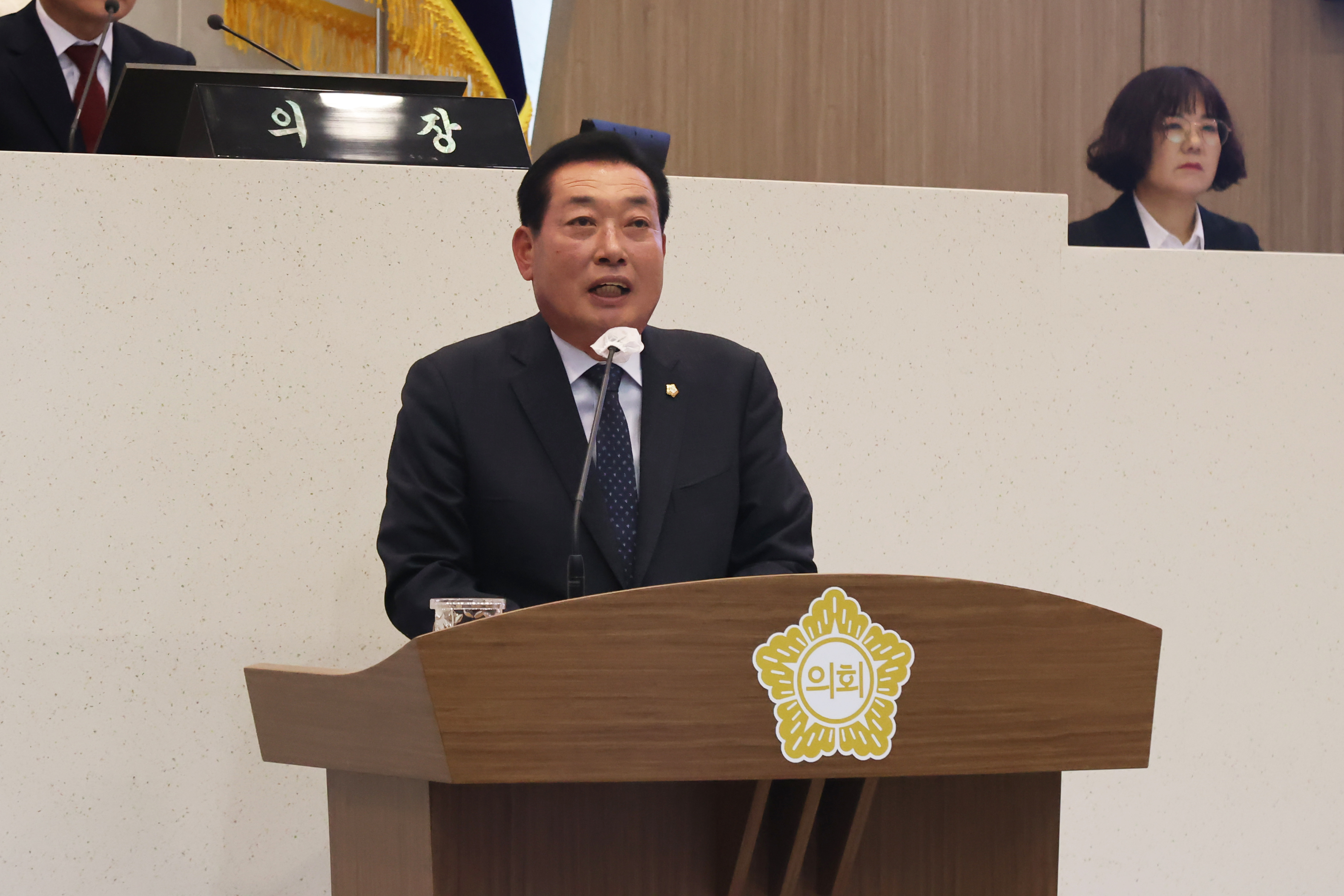 당진시의회, 김명진 의원 5분 자유발언