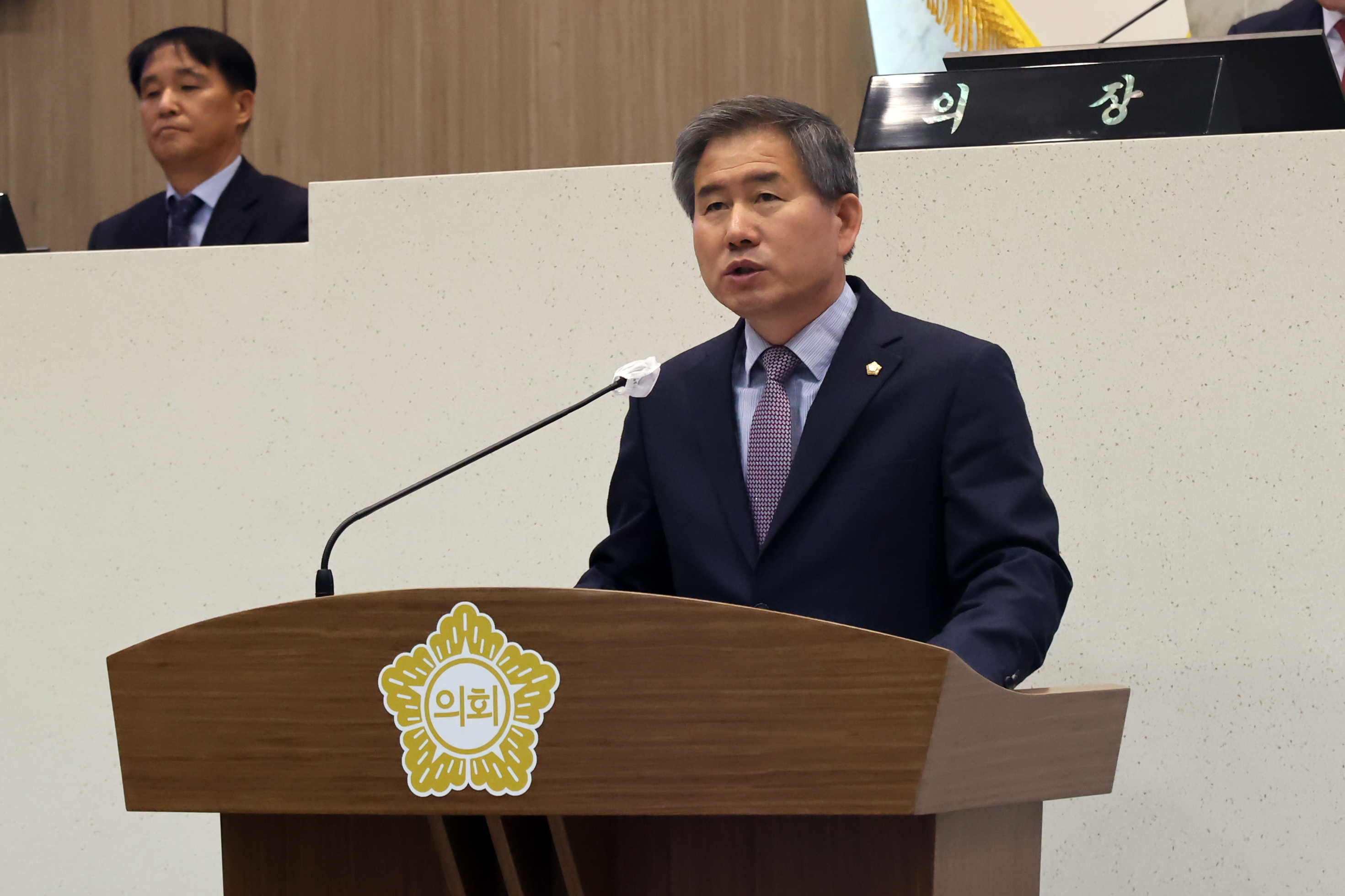 당진시의회, 김봉균 의원 5분 자유발언