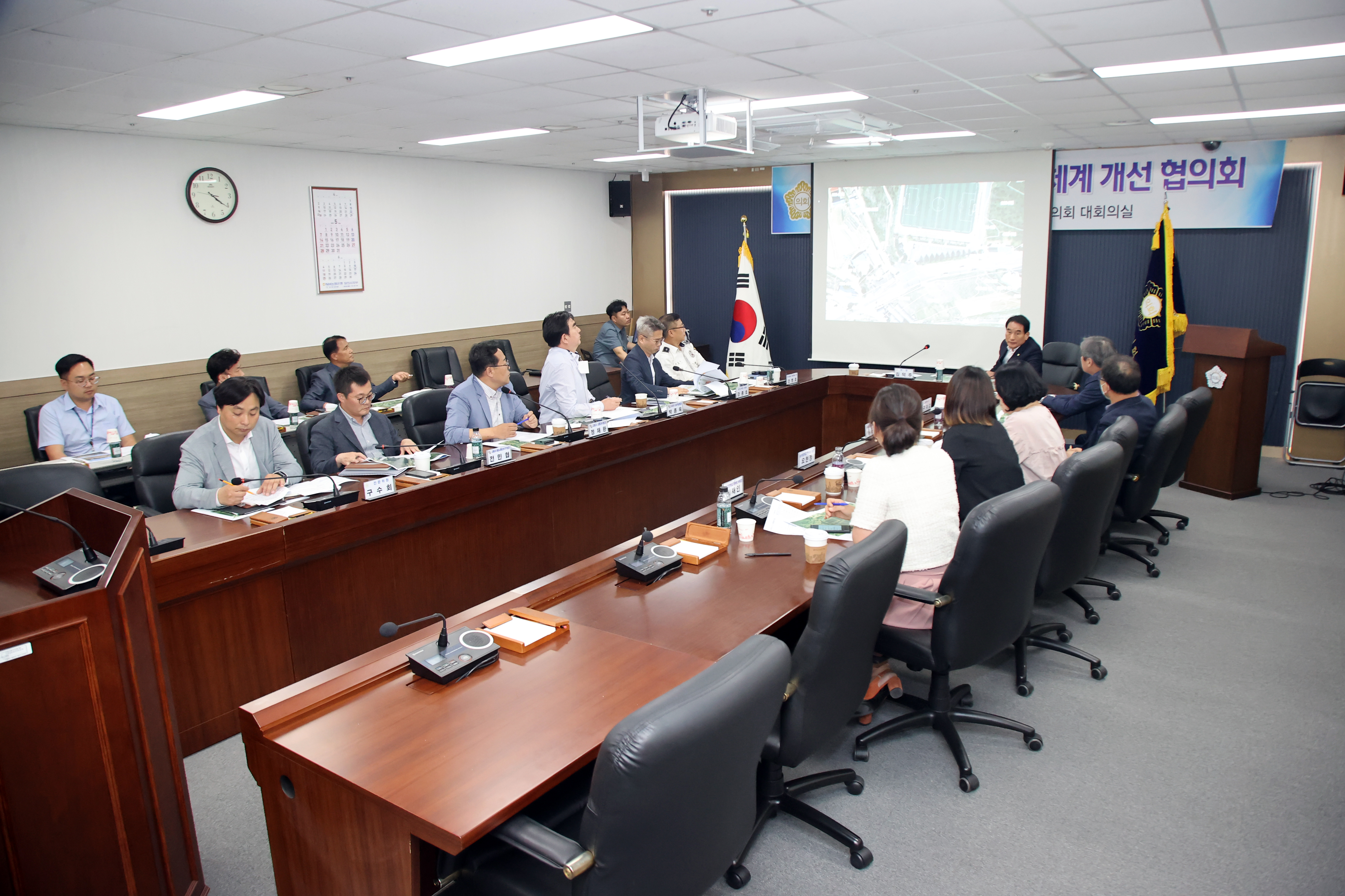 당진시의회, 송악중학교 앞 교통체증 해결 나서