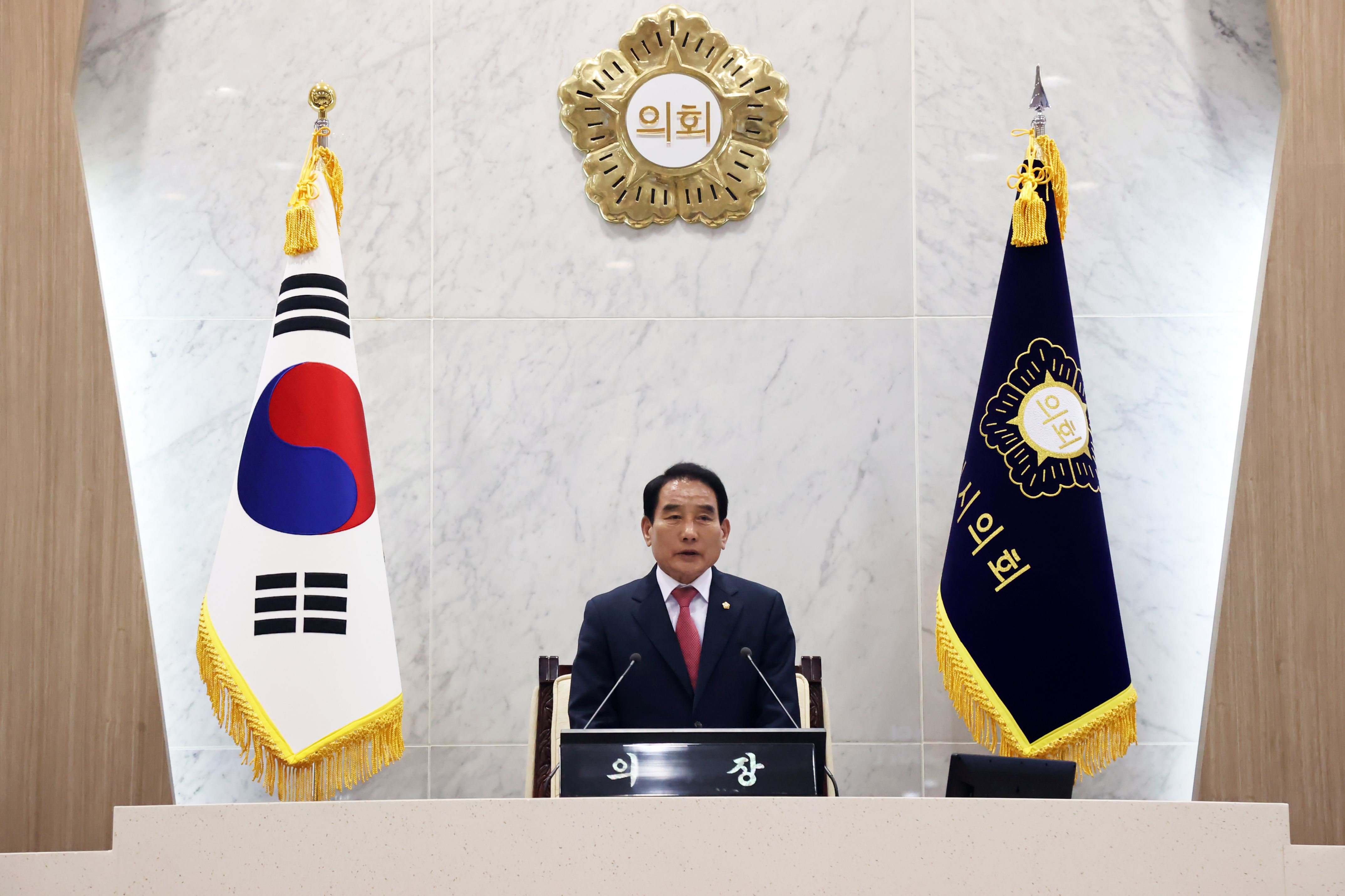 당진시의회, 제101회 임시회 개회