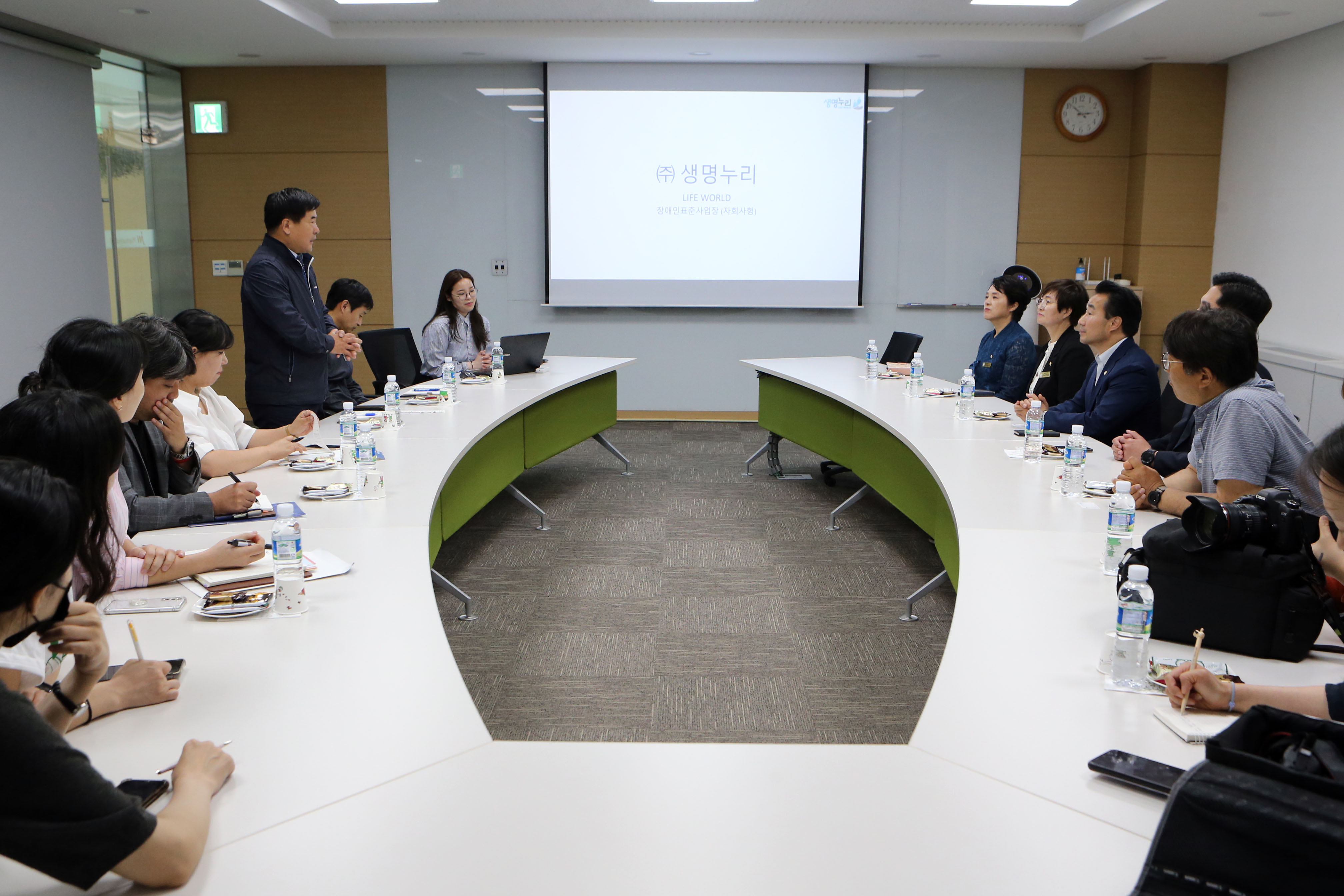당진시의회 장애인 일자리 정책개발 연구모임 관내 현장견학