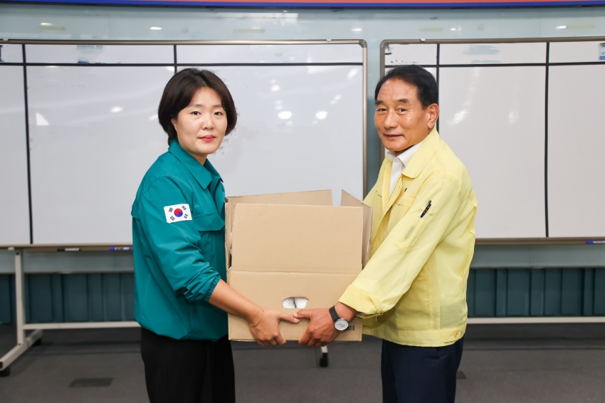 당진시의회 2023년 을지연습 근무자 격려_1