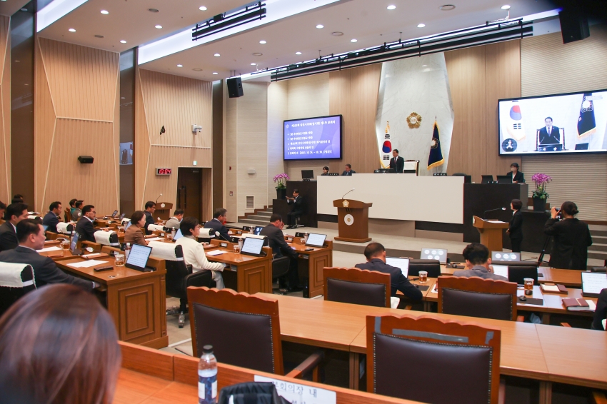 제105회 당진시의회 임시회 제1차 본회의_1