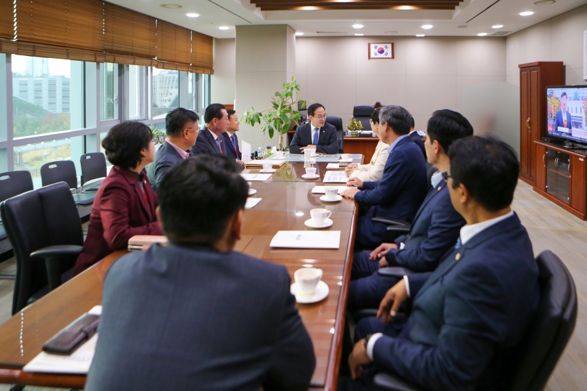 제2서해대교 국비사업 추진 국토교통부 방문_0