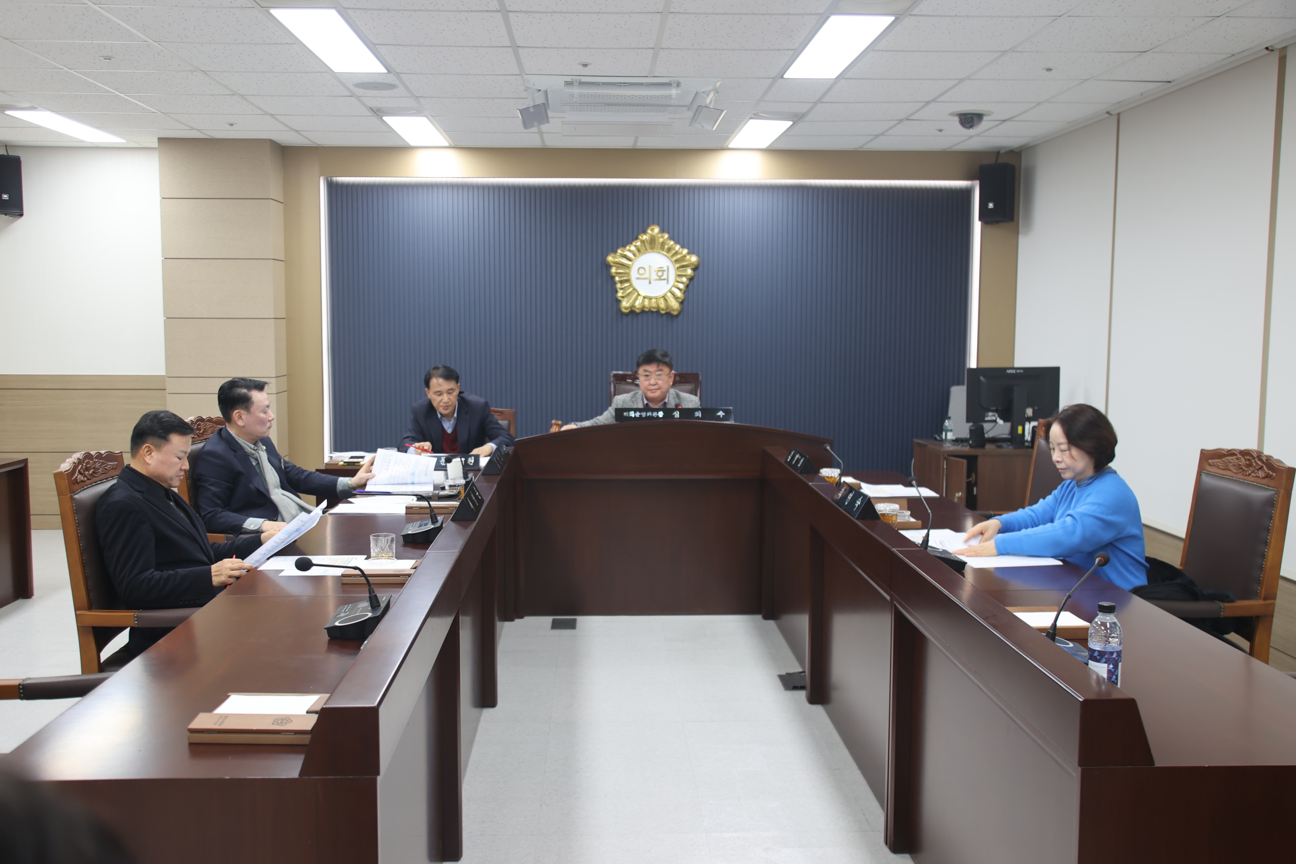 당진시의회 의원 연구모임 심의위원회 개최