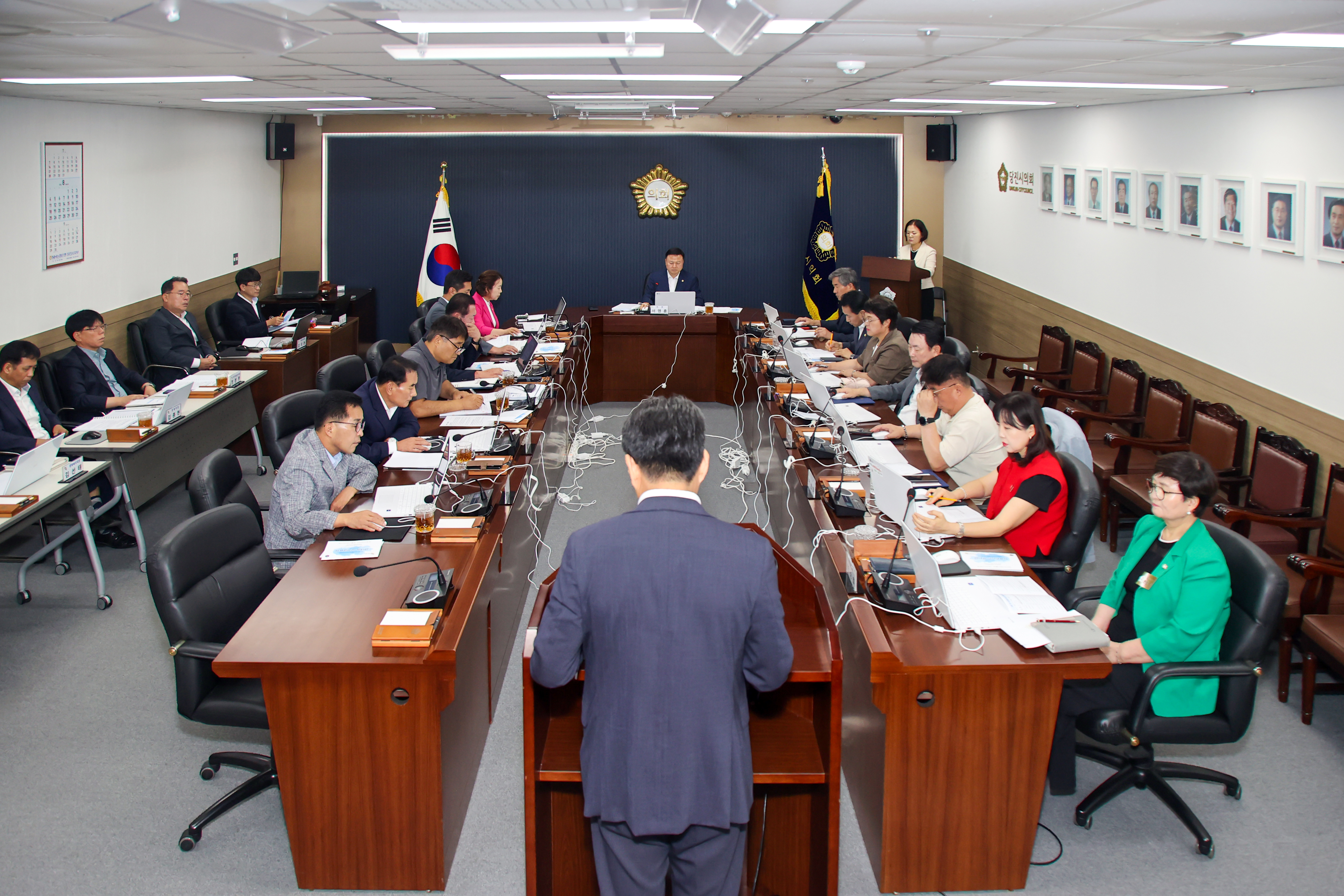 당진시의회, 2024년 08월 중 의원출무일 운영