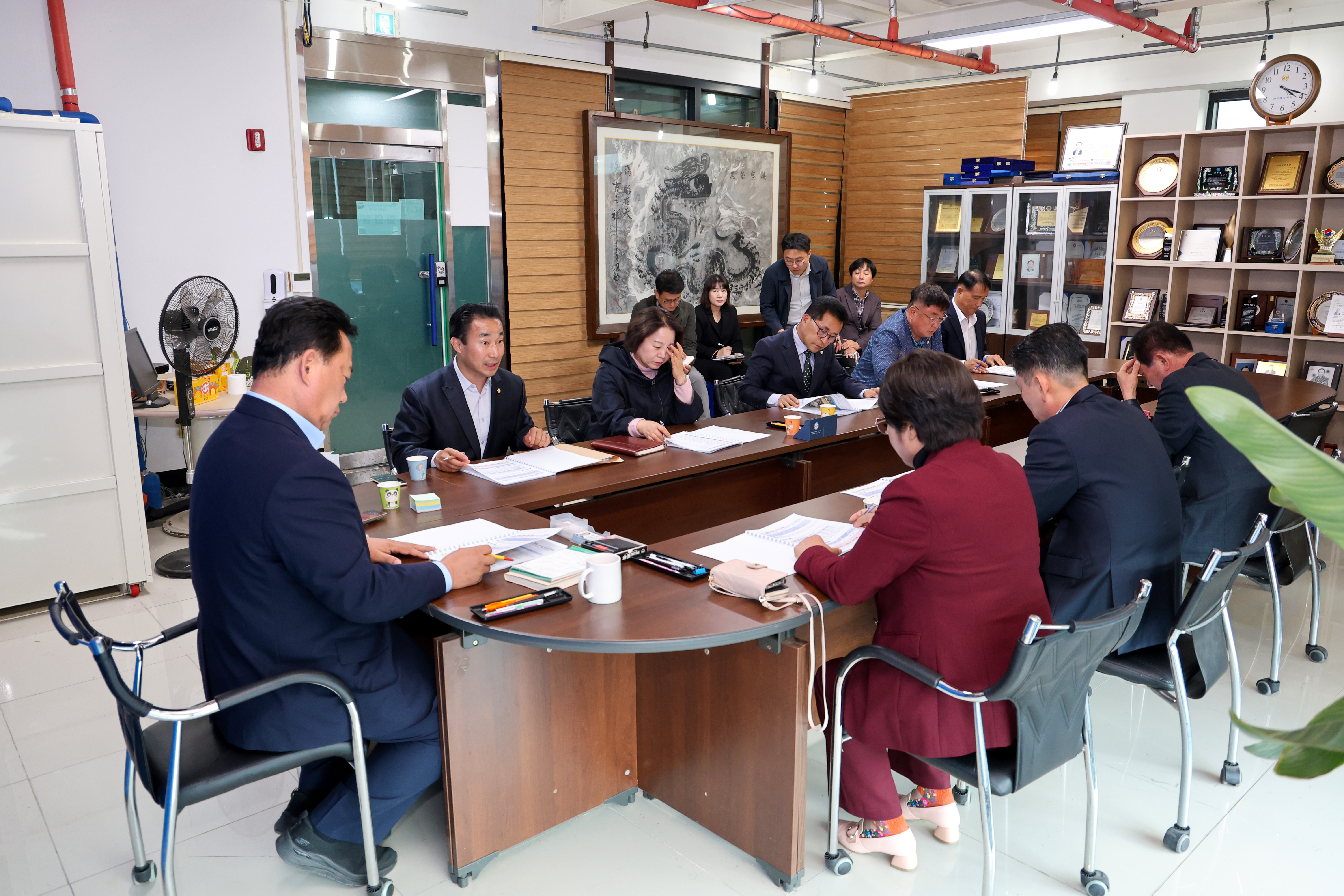 당진시의회 어기구 국회의원과의 간담회
