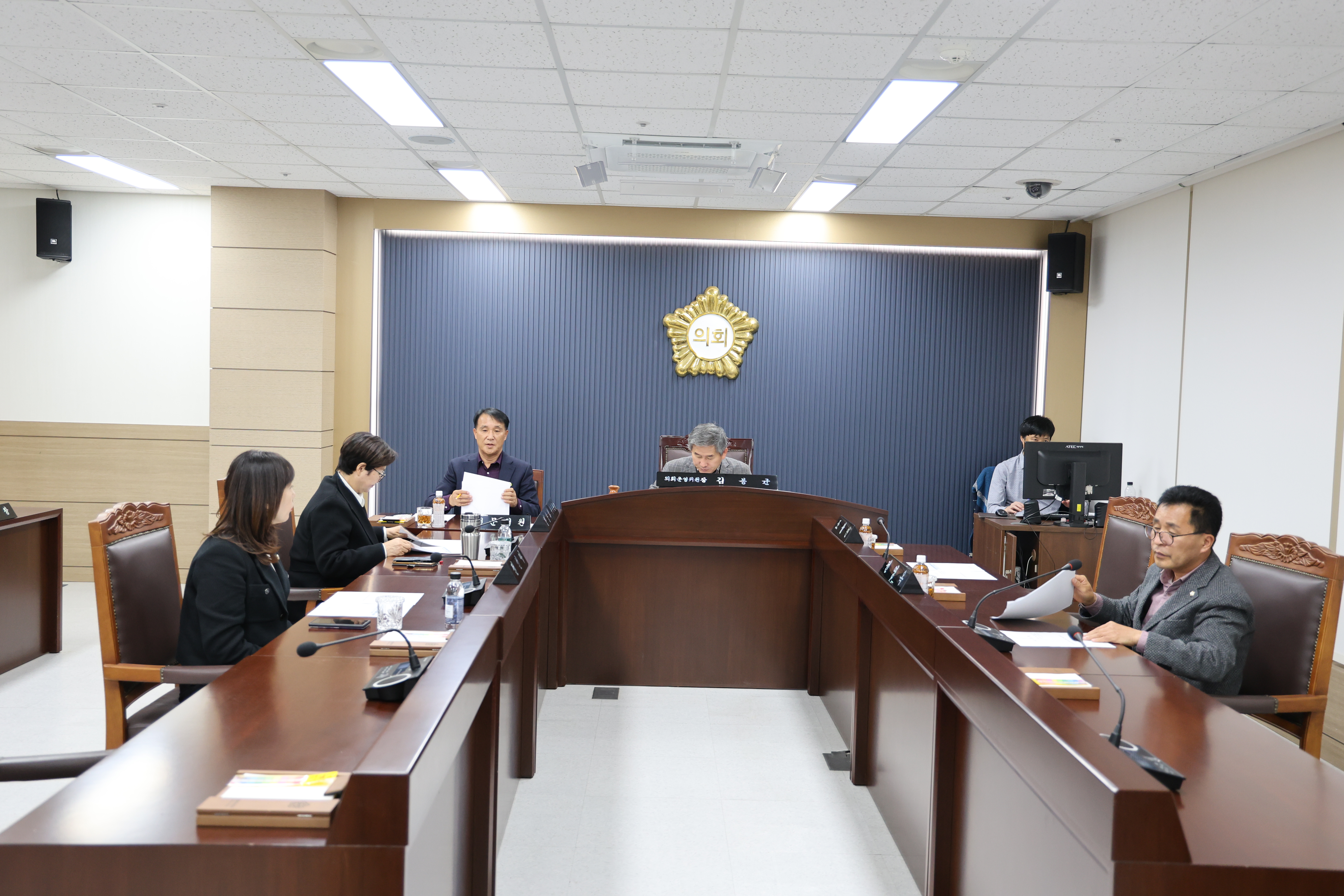 당진시의회제114회 폐회중 운영위원회 개회
