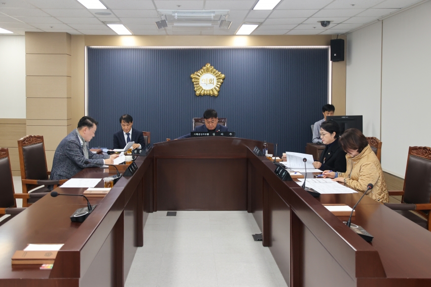 제106회 당진시의회(제2차 정례회)제1차 의회운영위원회_0