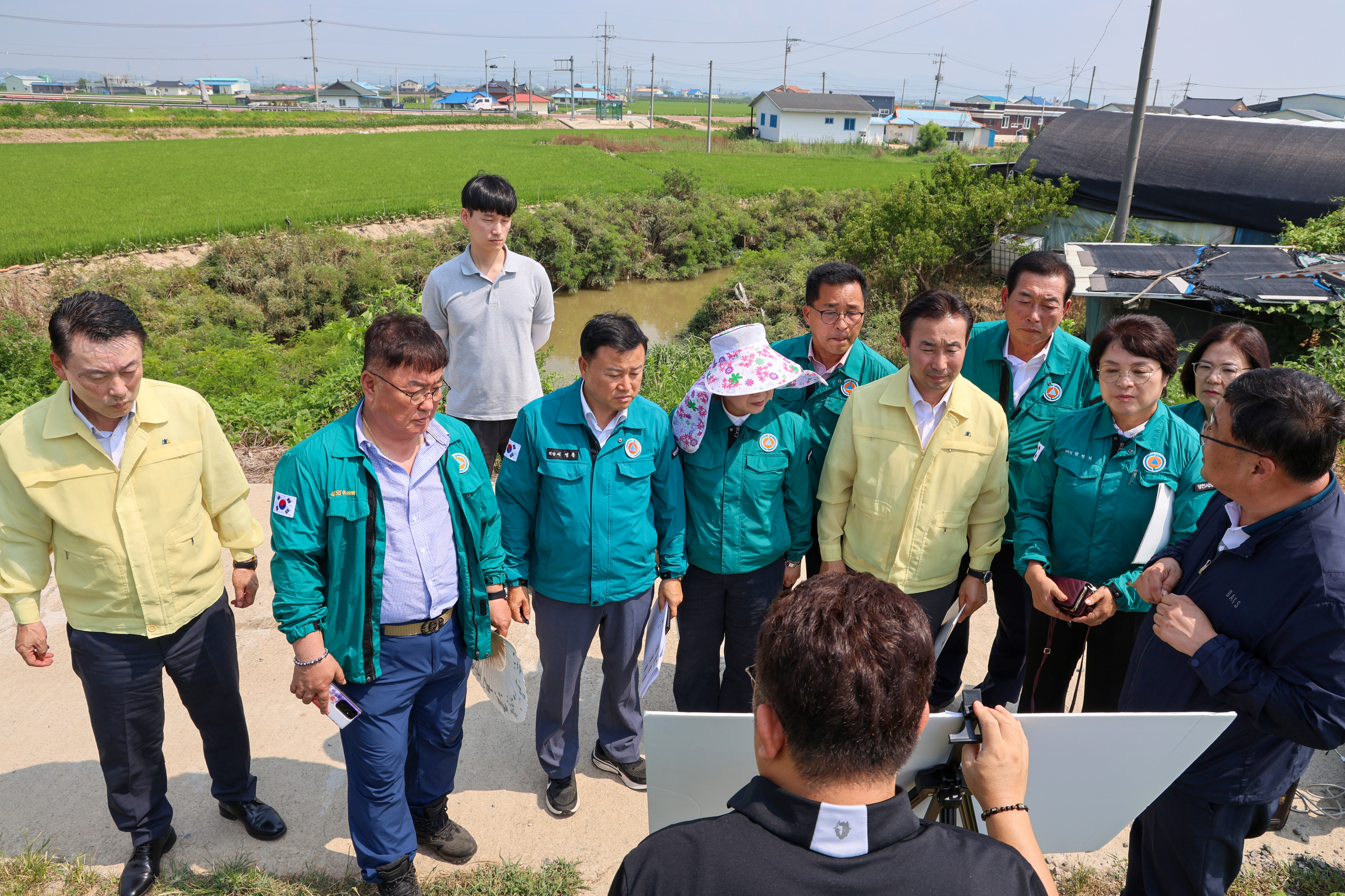 당진시의회, 수해복구 현장 방문… 