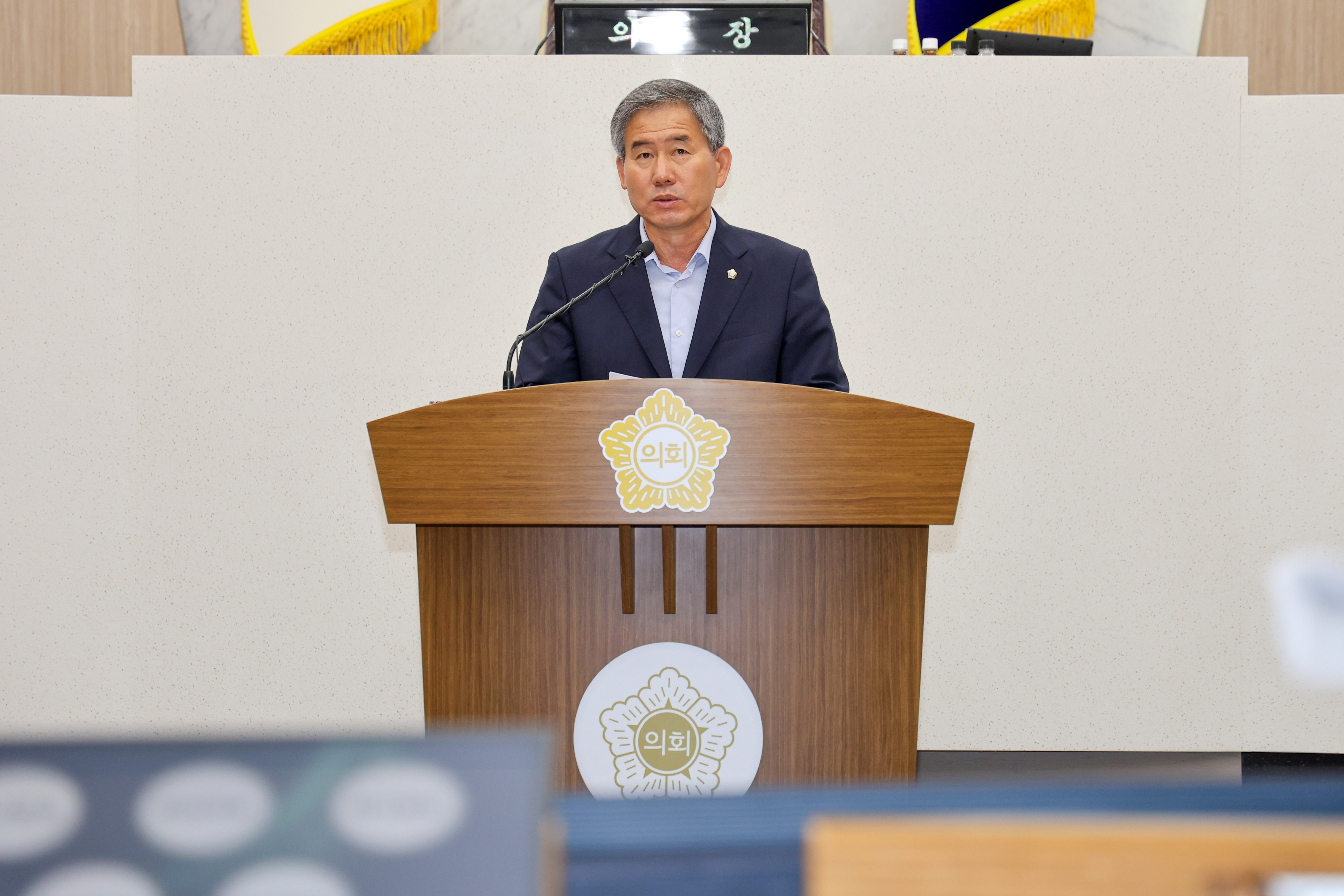 당진시의회,  김봉균 의원, 당진시 논 콩 재배 농가에 극한호우 피해 신속 지원 촉구