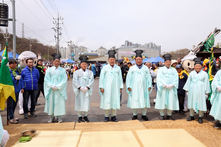 기지시줄다리기 축제 줄고사 및 줄나가기_1