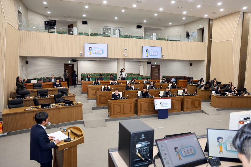 송악중학교 사회참여동아리 당진시의회 견학_1