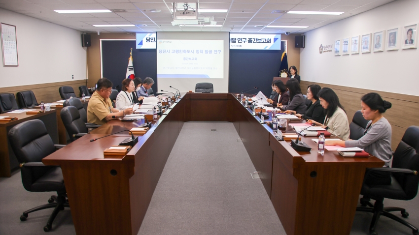 당진시고령친화도시 조성을 위한 정책 개발 연구 중간보고회_1