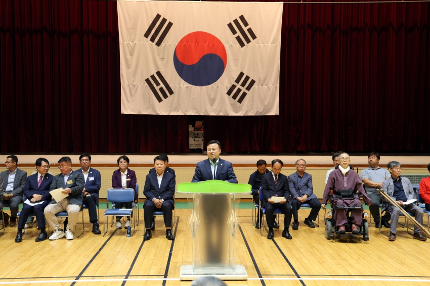 제6회 당진해나루배 충남보치아 어울림 생활체육대회 개회식_4