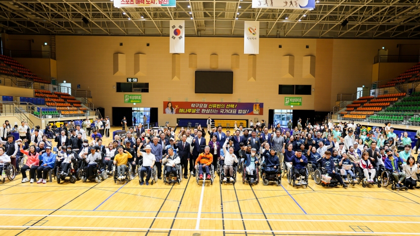 제6회 당진해나루배 충남보치아 어울림 생활체육대회 개회식_5