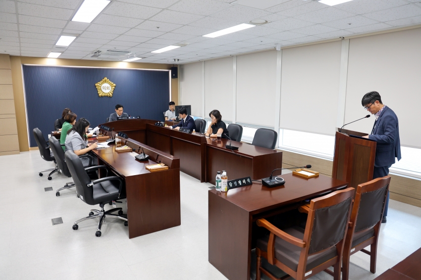 제129회 당진시의회 임시회 폐회중 의회운영위원회_3