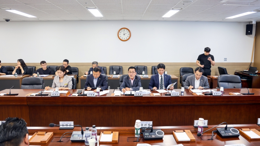 당진시의회 산업건설위원회 당진엔비사과협회 간담회_1